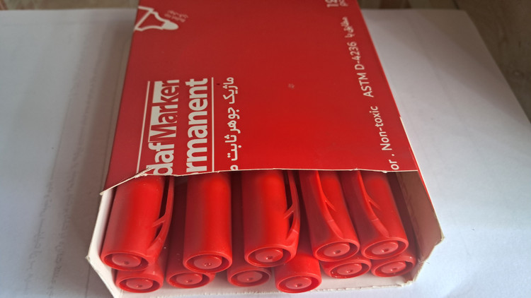 ماژیک جوهر ثابت صدف