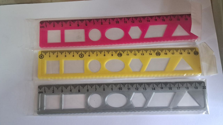 قیمت خط کش ژله ای شابلون دار