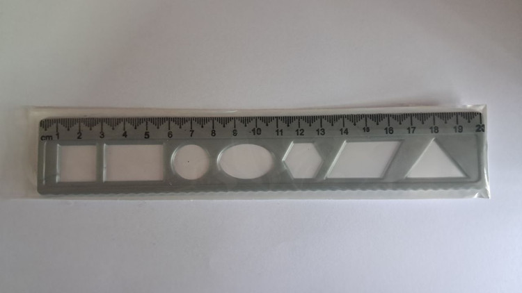 خط کش 20 سانتی متری ژله ای