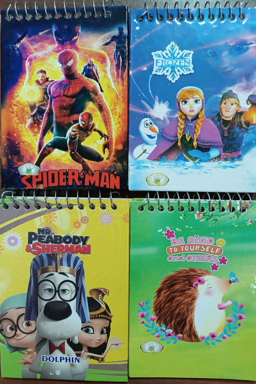 دفترچه یادداشت دخترانه و پسرانه