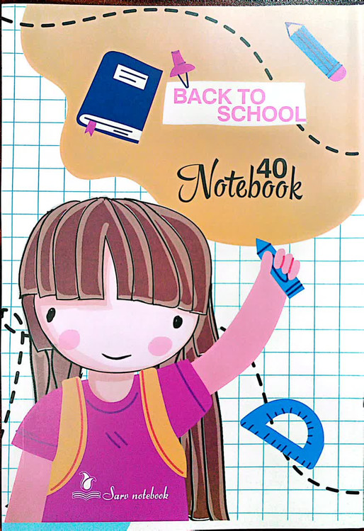 دفتر 40 برگ ارزان