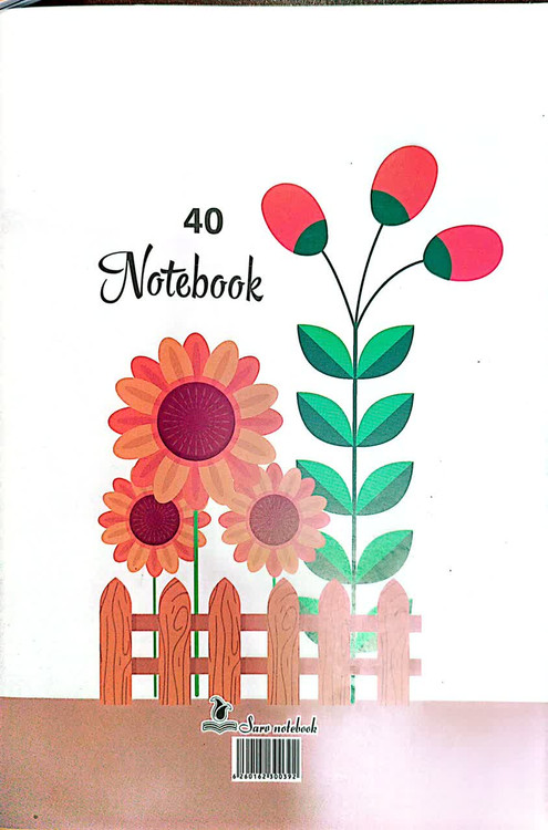 دفتر خط دار 40 برگ