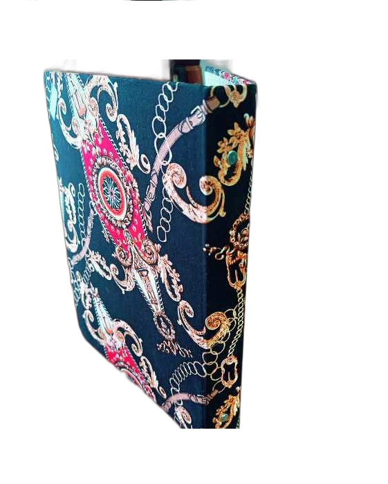 خرید کلاسور جلد پارچه ای مخملی