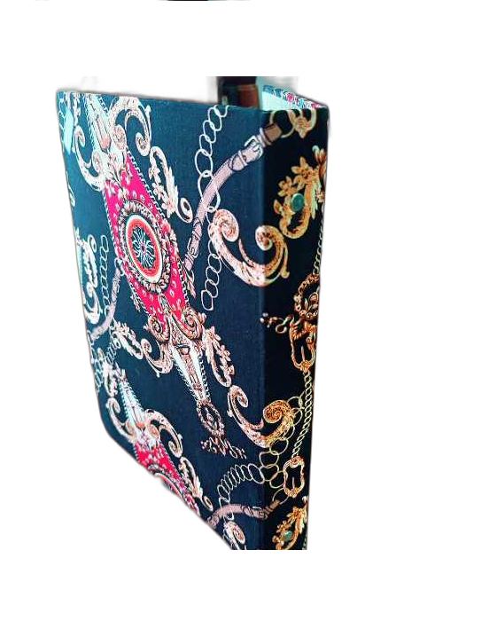خرید کلاسور جلد پارچه ای مخملی