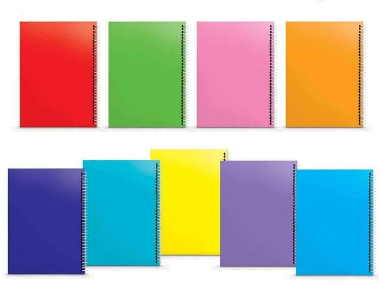 فروش دفتر تک رنگ 50 برگ