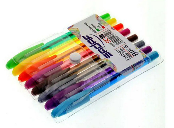 قیمت خودکار رنگی 8 تایی