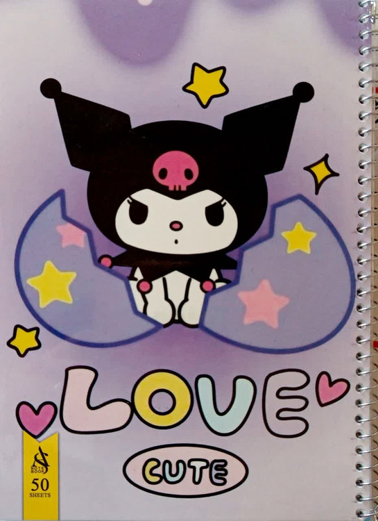 دفتر نقاشی بنفش