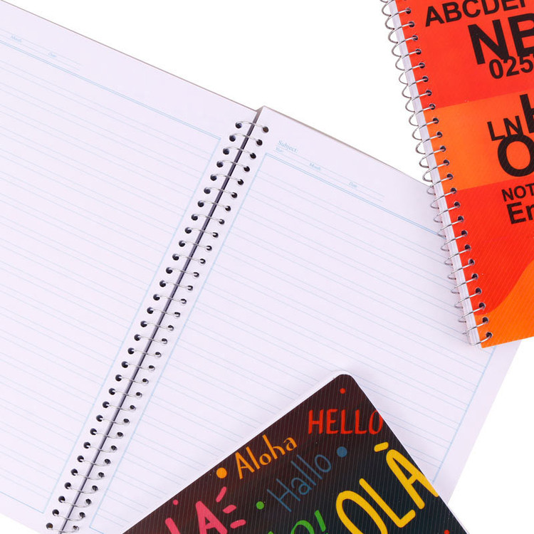 دفتر زبان دو خط فانتزی