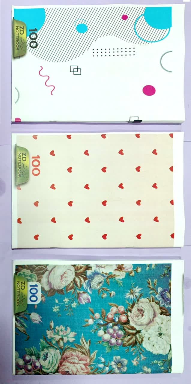 خرید عمده دفتر 100 برگ