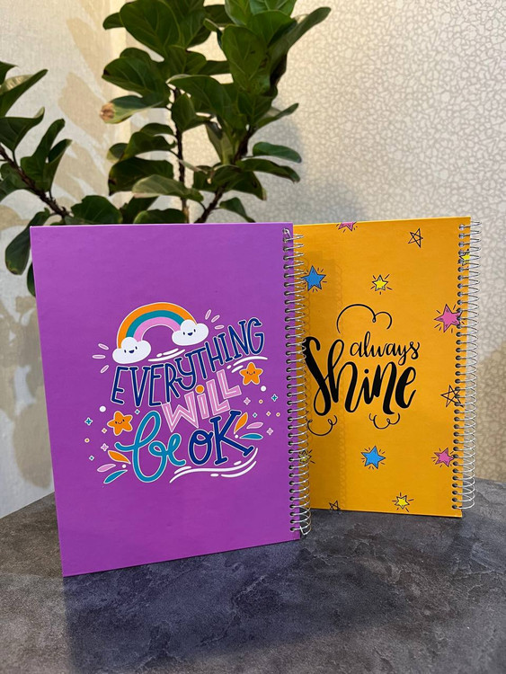 دفتر جلد سخت 100 برگ