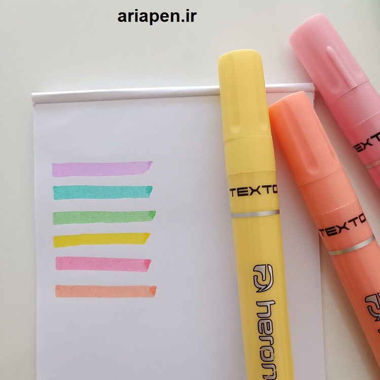 خرید ماژیک هایلایتر HERON مدل پاستلی