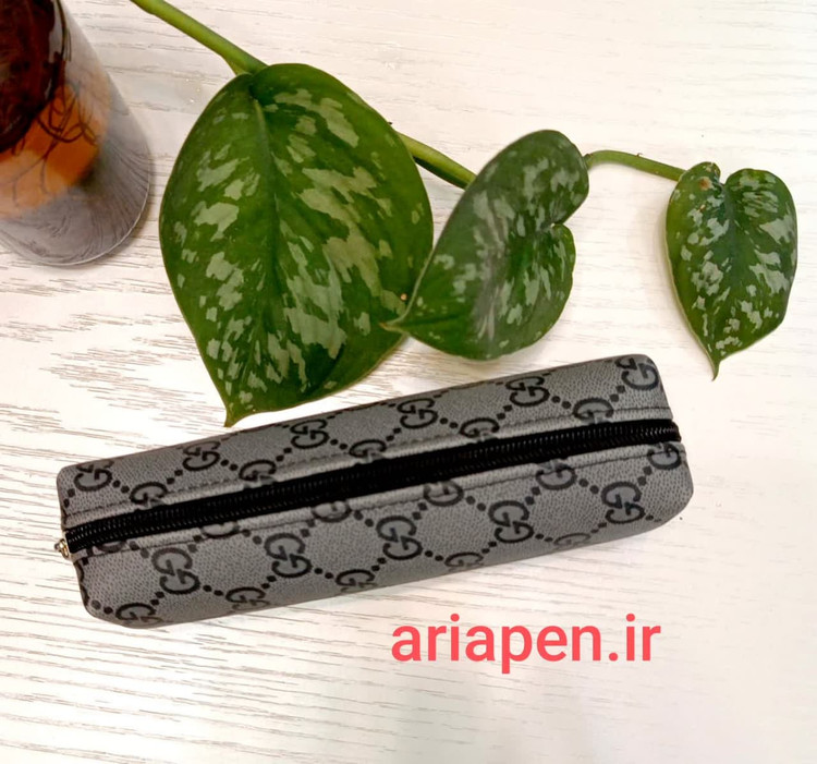 خرید جامدادی چرم مصنوعی چهارخونه