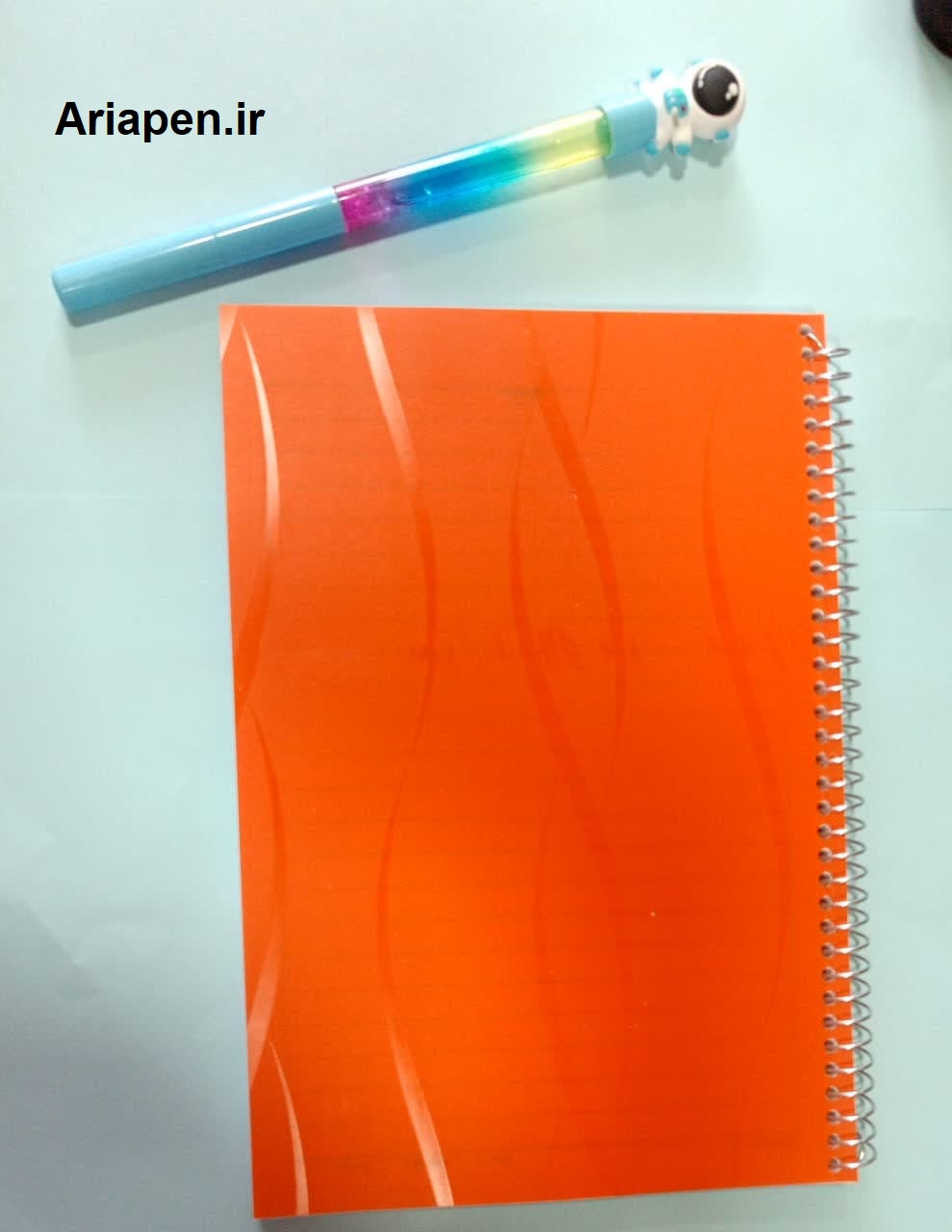 خرید دفتر 100 برگ p.p نارنجی