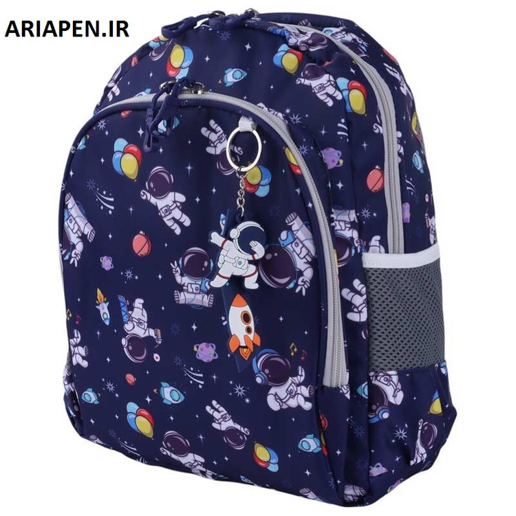 خرید کیف مدرسه طرح فضانورد