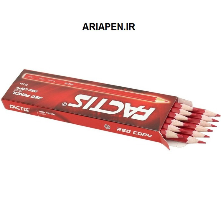 خرید مداد بسته ای قرمز