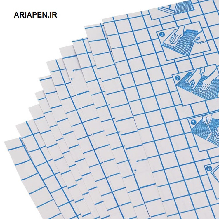 جلد کتاب چسبی شفاف تاپرول