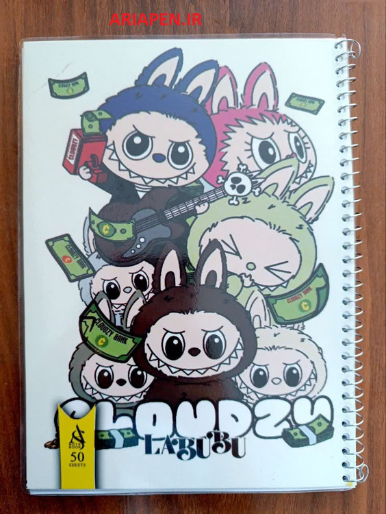 خرید دفتر طرح لبوبو مجلد