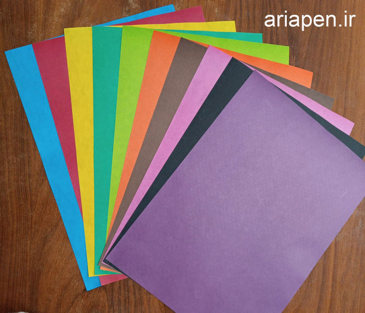 کاغذ رنگی سایز a4
