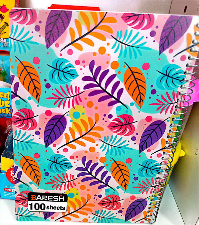 دفتر مشق ۱۰۰ برگ