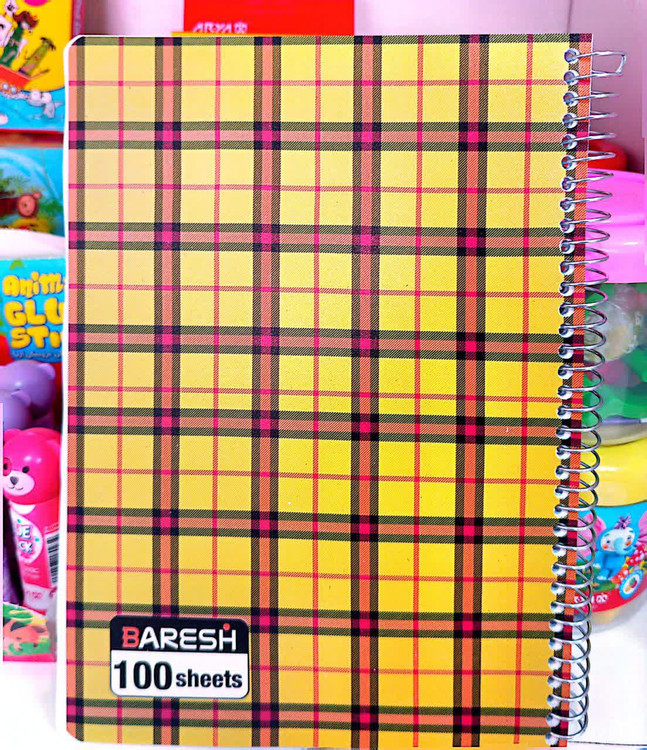 خرید دفتر مشق طرح دار