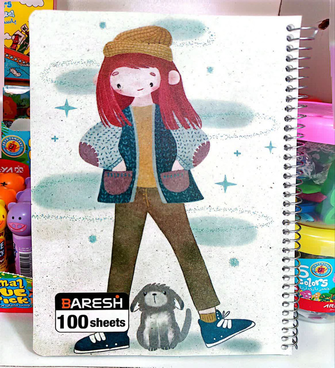 خرید دفتر مشق فانتزی