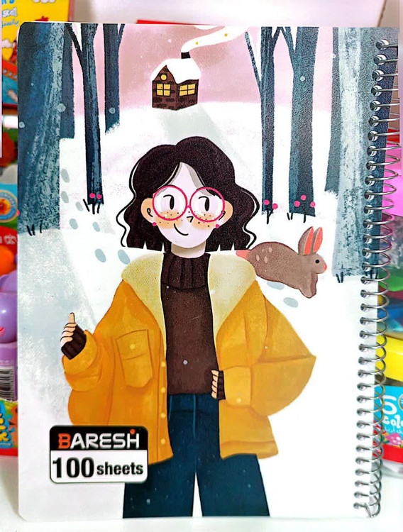 دفتر سیمی دخترانه