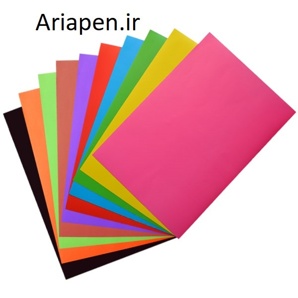 خرید مقوا رنگی سایز A4