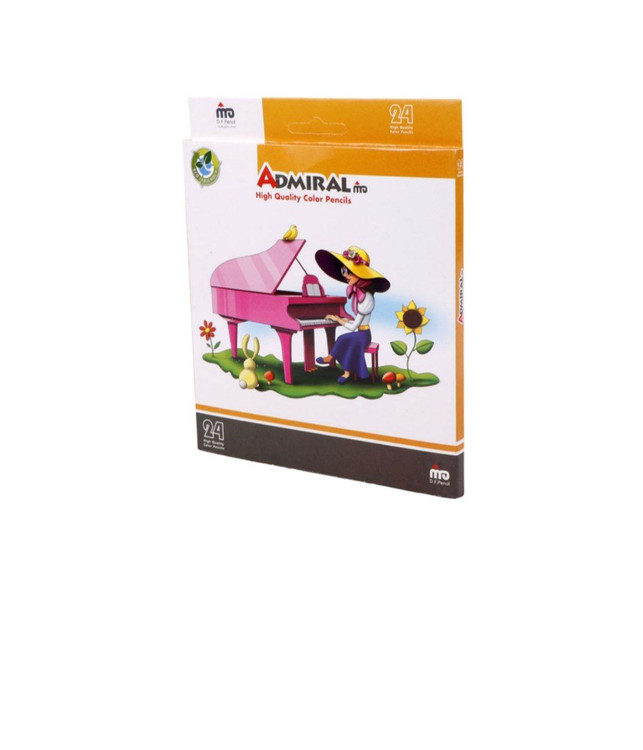 مداد رنگی 24 رنگ با کیفیت