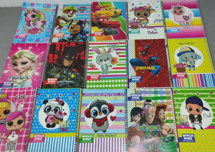 خرید عمده دفتر سیمی طلقی