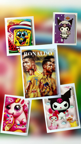 دفتر 100 برگ سیمی طلقی