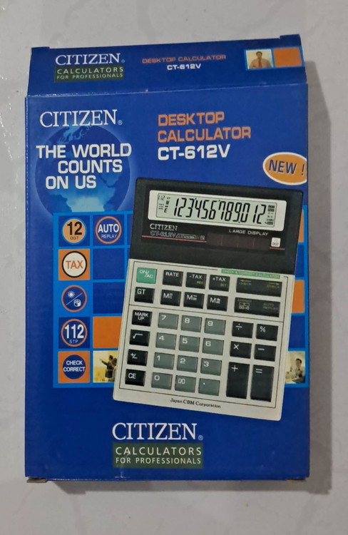 خرید ماشین حساب سیتیزن بزرگ