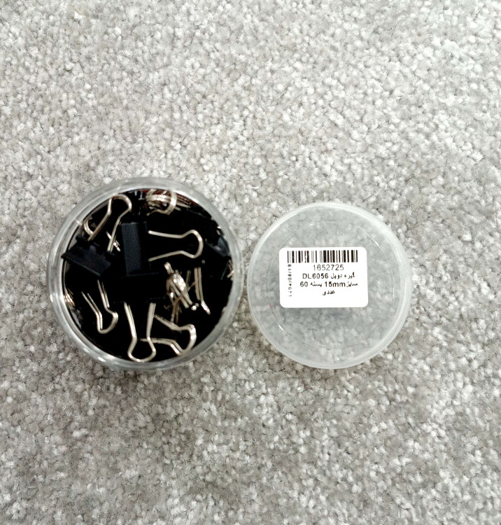 خرید گیره کاغذ دوبل سایز 15