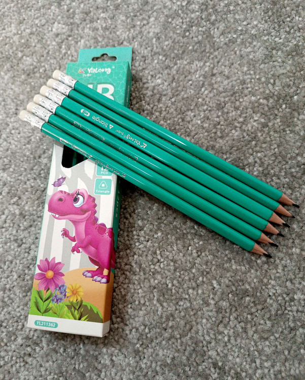 خرید مداد سیاه yalong بدنه مثلثی