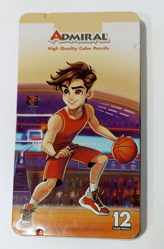 خرید مداد رنگی جعبه فلزی ارزان