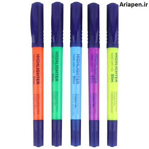 خرید ماژیک هایلایتر دو سر اطلس