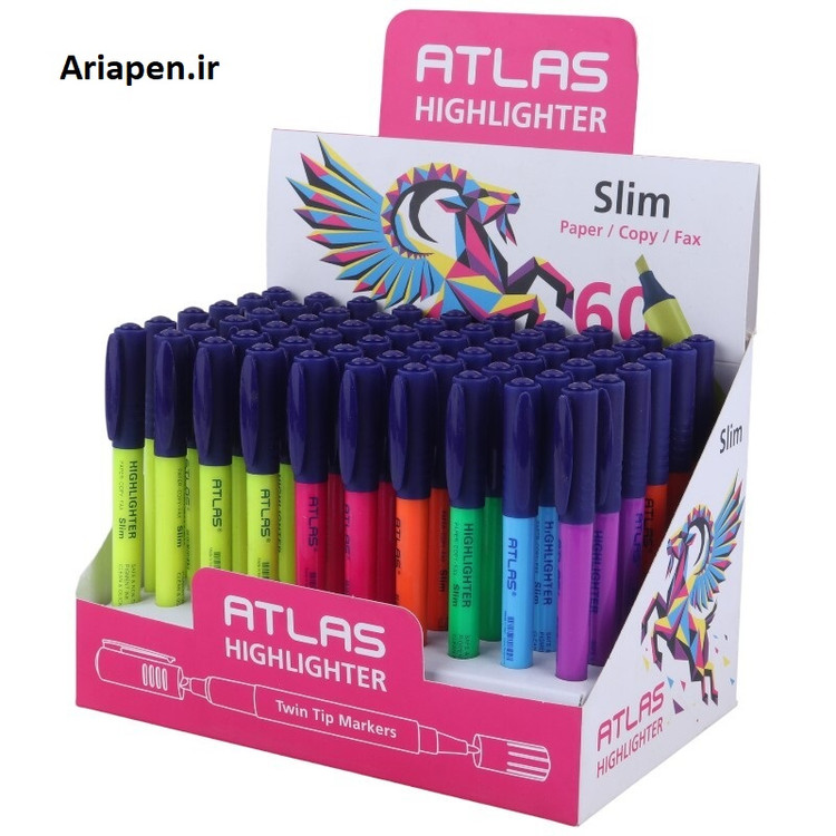 خرید ماژیک دو سر اطلس