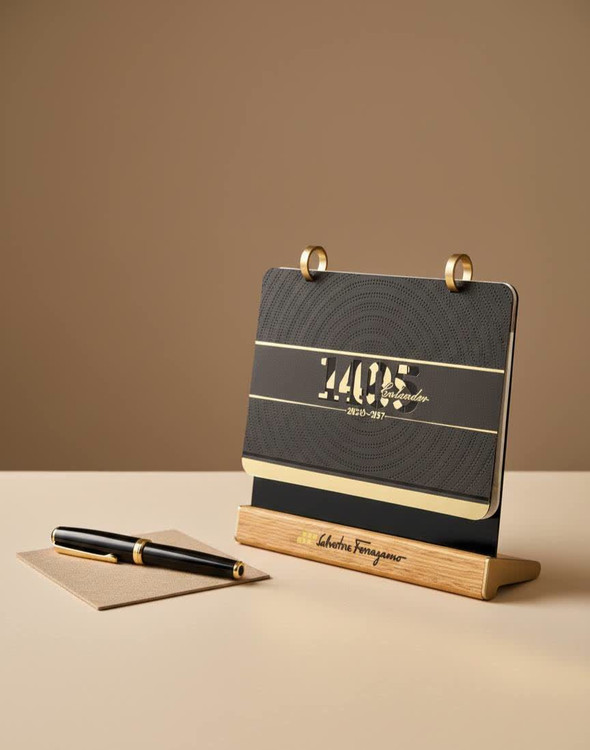 تقویم رومیزی لاکچری 1405