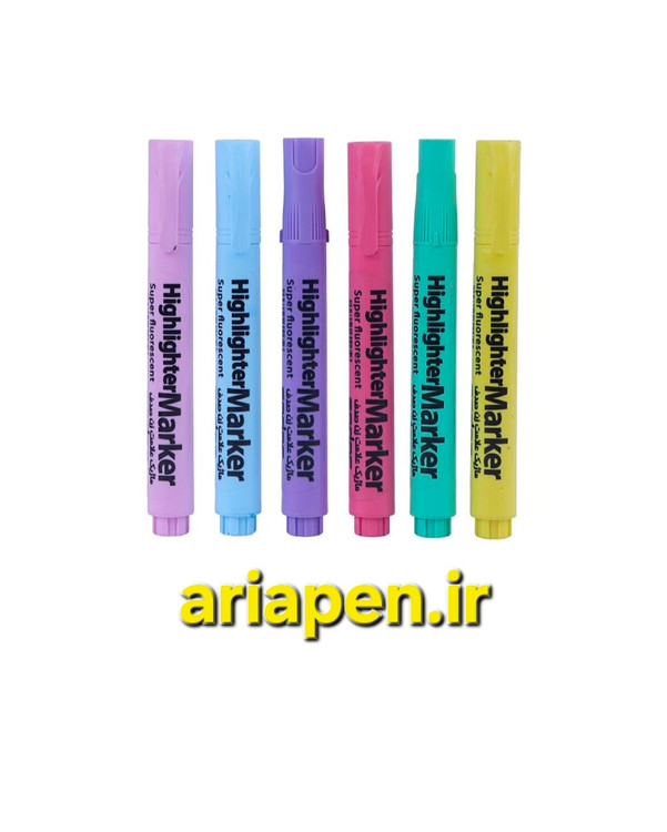 ماژیک هایلایتر رنگ پاستلی