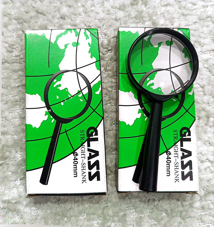 قیمت ذره بین گلس 40 میل