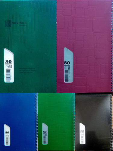 خرید دفتر ساده پنجره ای 80 برگ