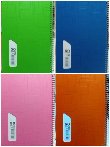 خرید دفتر ساده پنجره ای 50 برگ