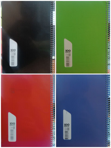 خرید دفتر ساده 100 برگ پنجره ای