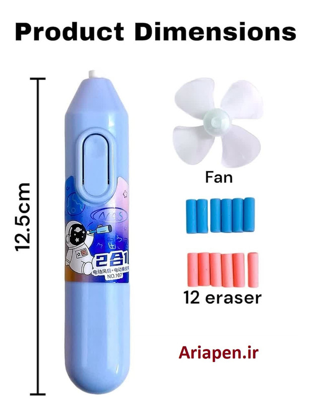 اجزای مختلف پاکن برقی
