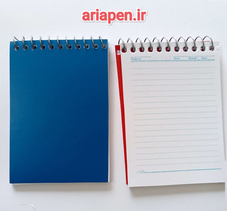 دفترچه یادداشت ساده طلقی