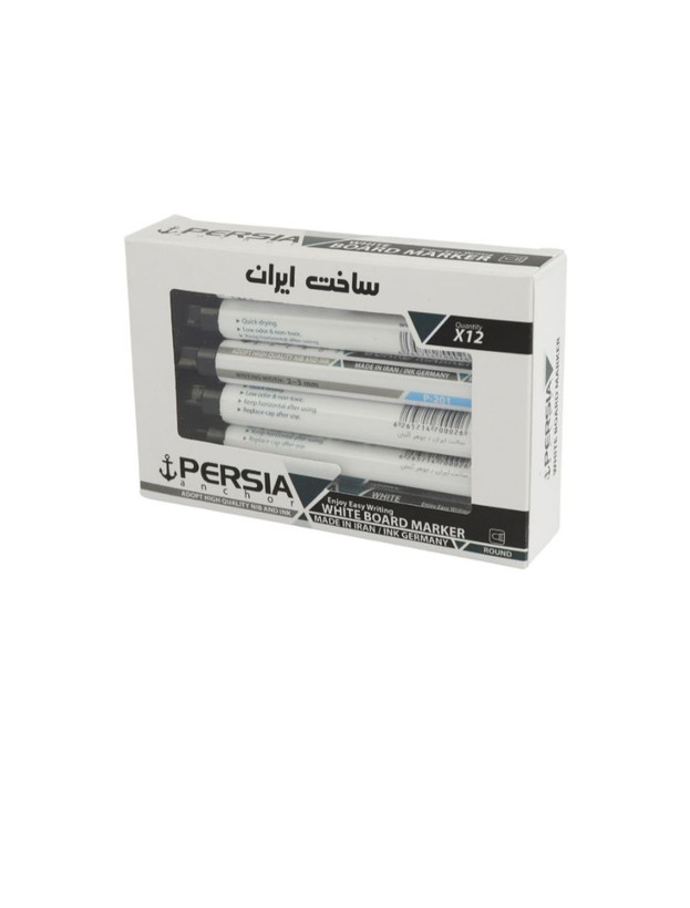 ماژیک وایت برد پرشیا (بسته 12 عددی) | آریاپن